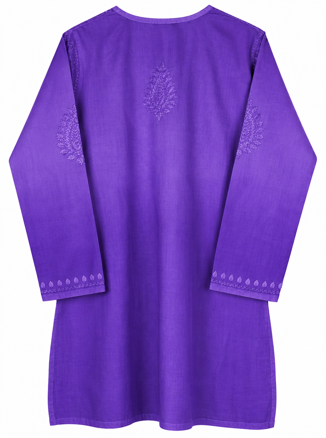 KIARA PURPLE RAYON OMBRE SHADE SHORT KURTA