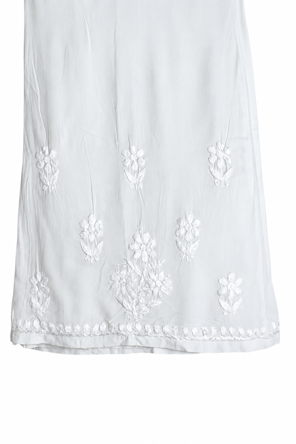 CHIKANKARI RAYON PALAZZO (DESIGN-1)
