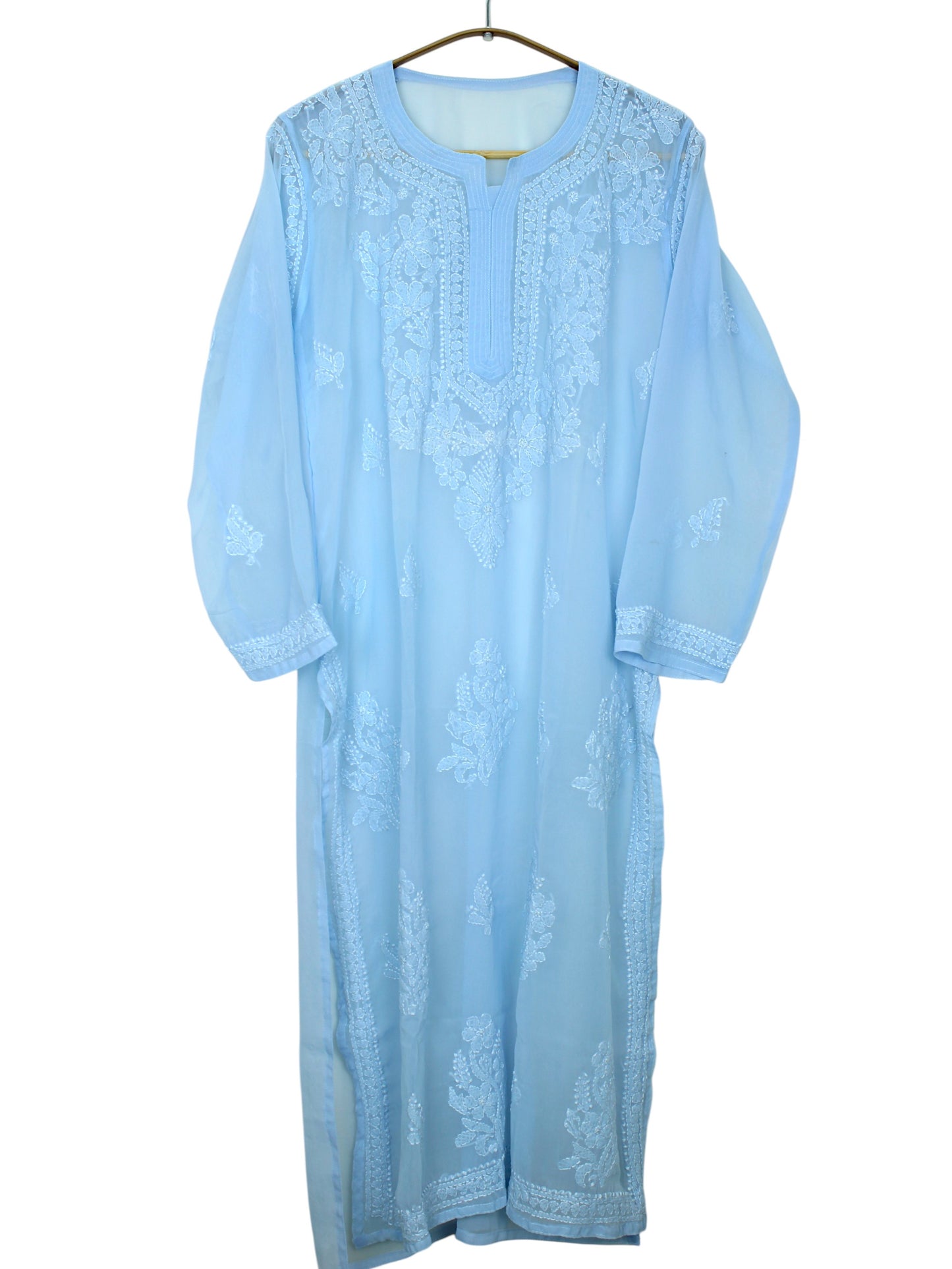 LAYLA SKY BLUE GEORGETTE KURTA