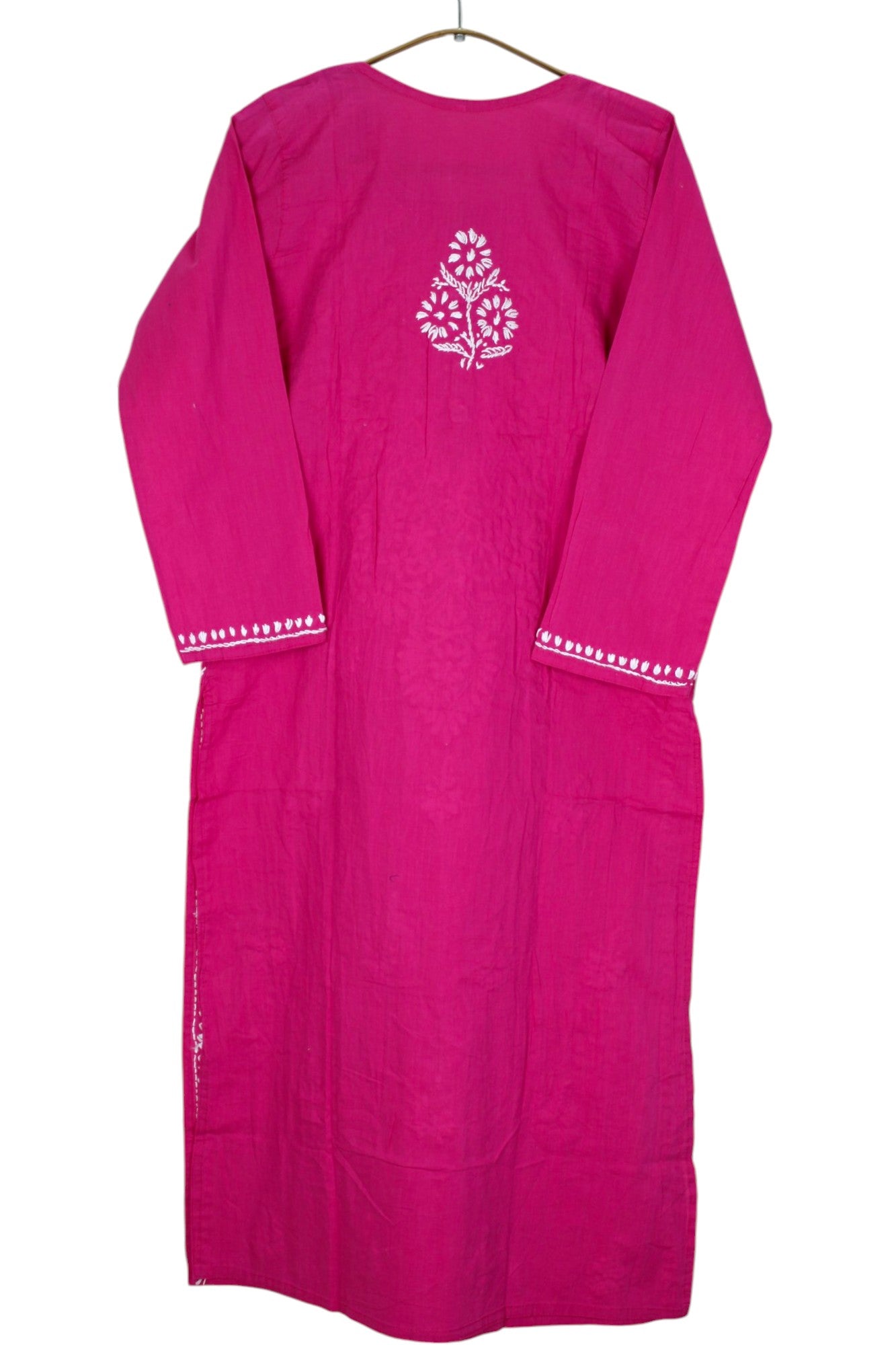AYAT RANI PINK COTTON LONG KURTA
