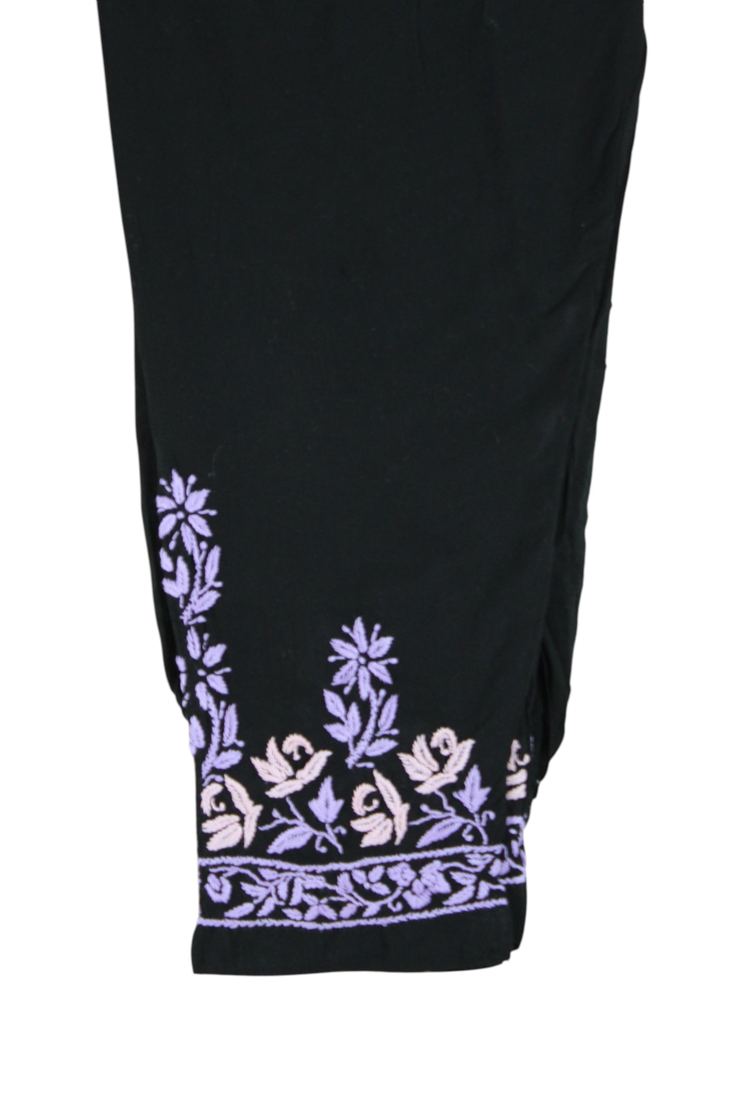 SELINA BLACK & LAVENDER PREMIUM KURTA SET
