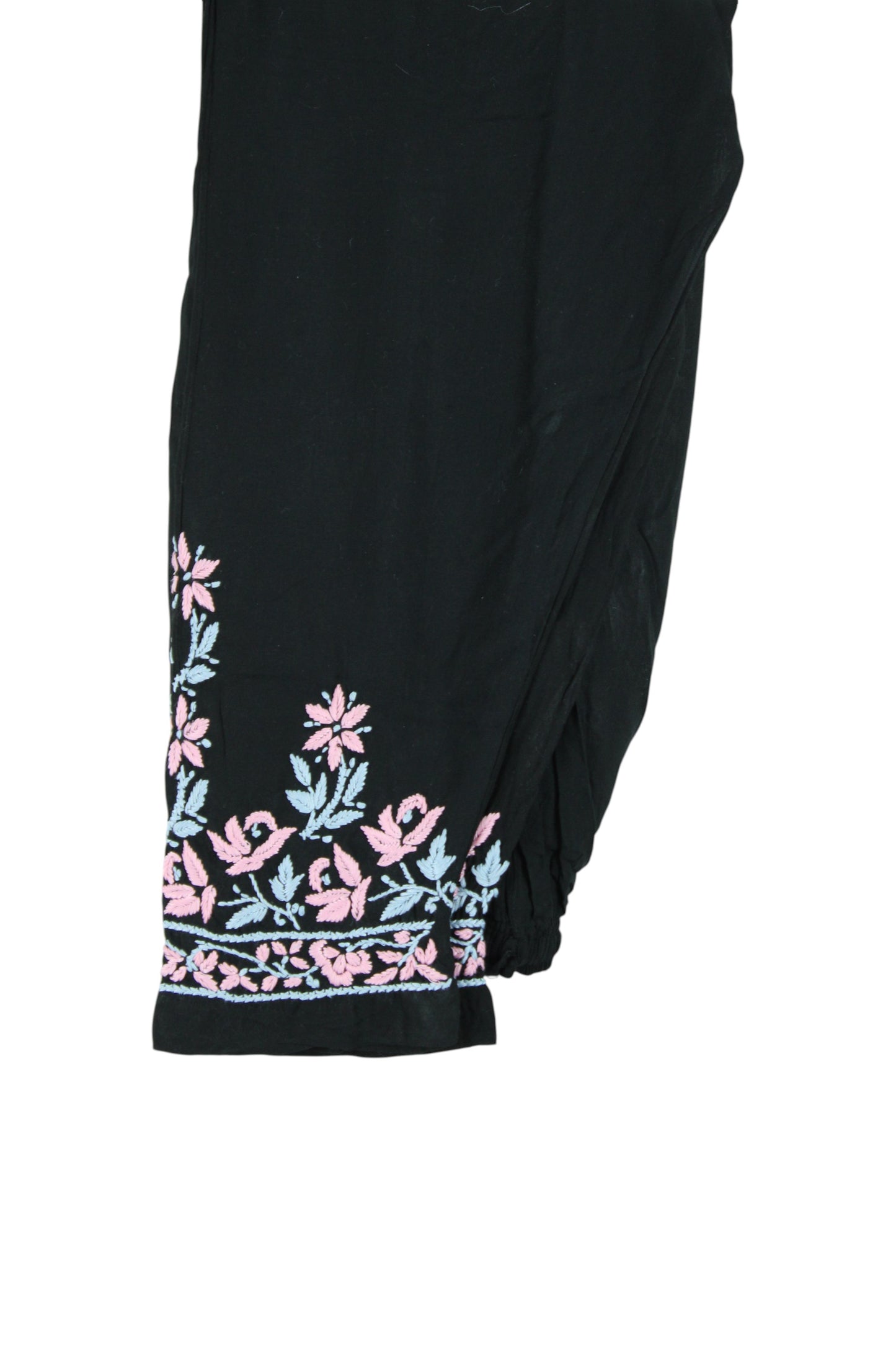 SELINA BLACK & BABY PINK PREMIUM KURTA SET