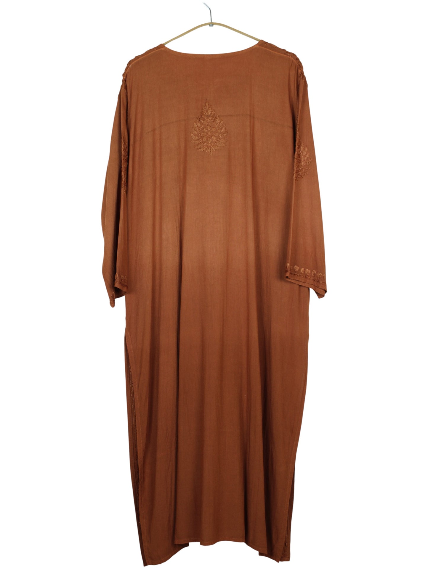 MEHEK BROWN OMBRE RAYON LONG KURTA