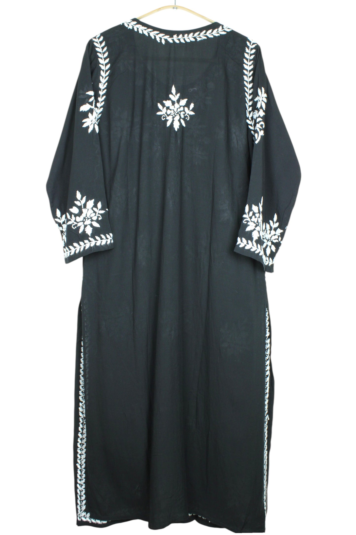 ELIZA BLACK MODAL LONG KURTA