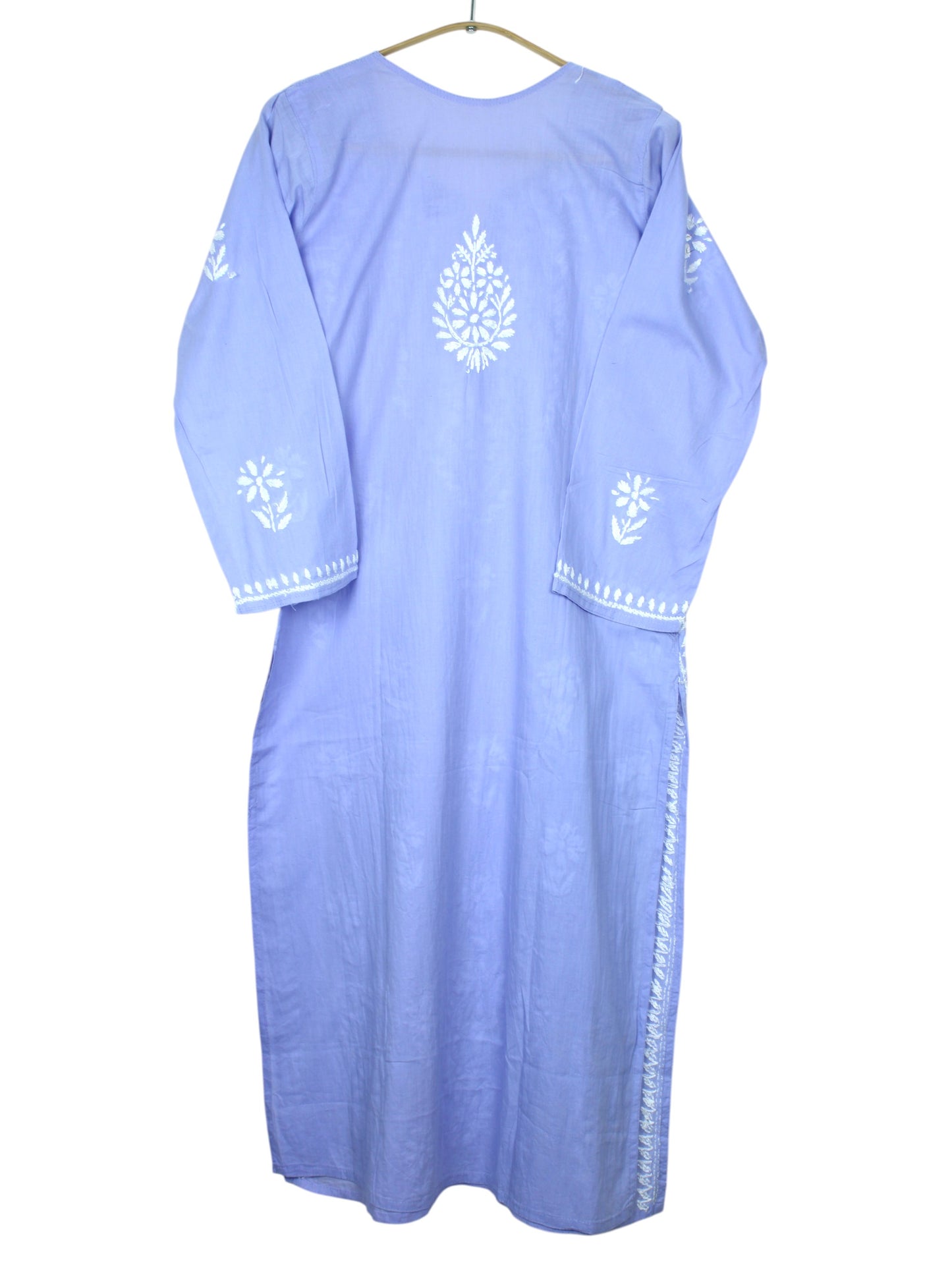 ZAINAB LAVENDER COTTON LONG KURTA