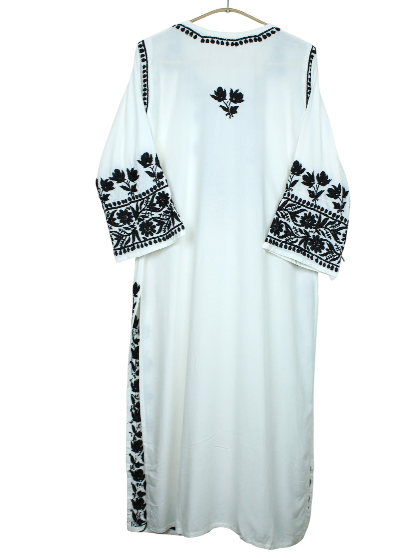 HERA WHITE & BLACK MODAL PREMIUM KURTA SET