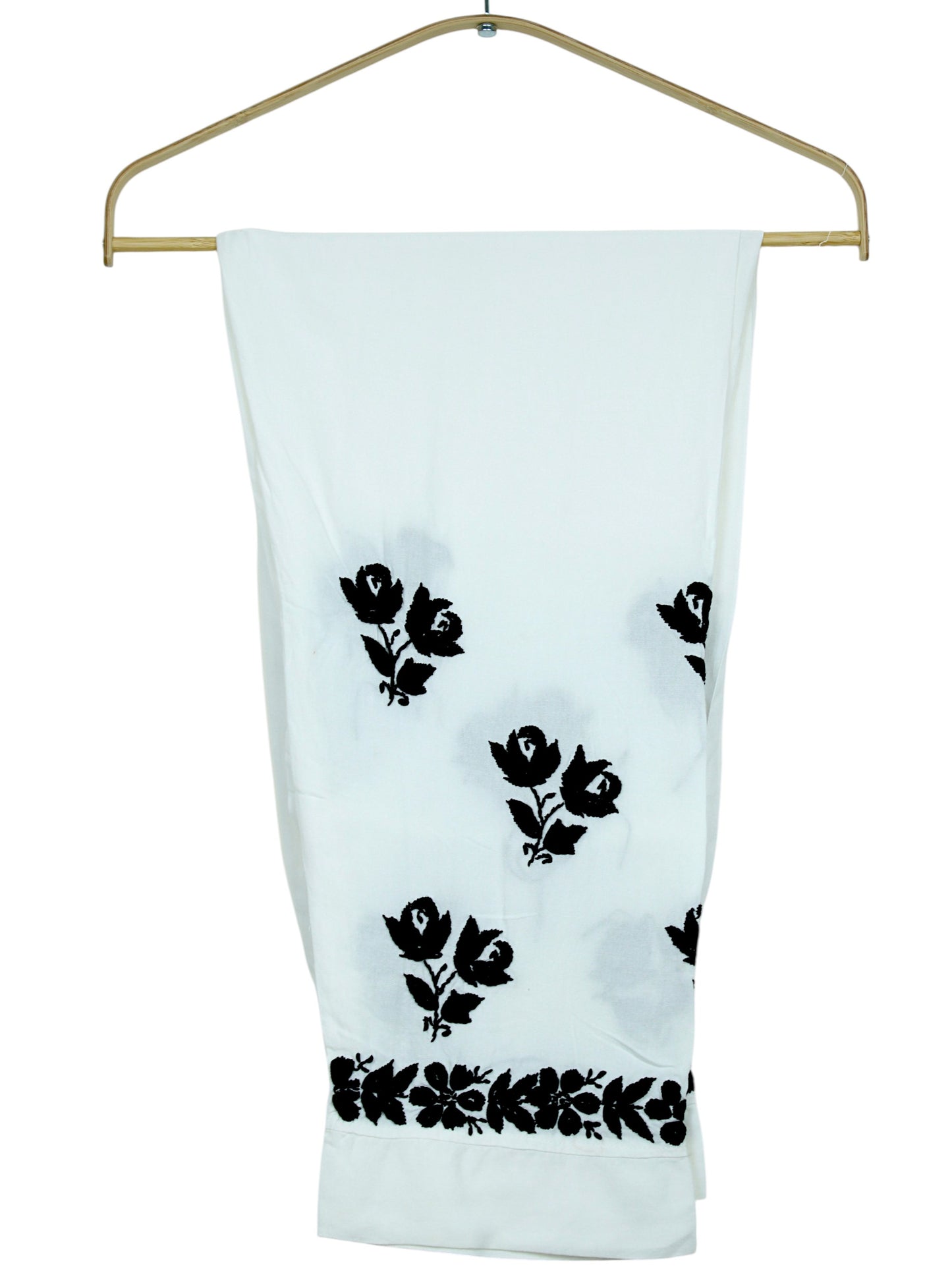 HERA WHITE & BLACK MODAL PREMIUM KURTA SET