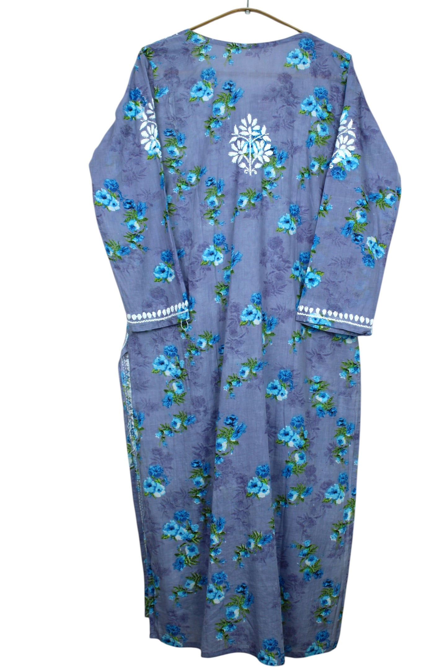 DANIA GREYLONG MULMUL KURTA SET