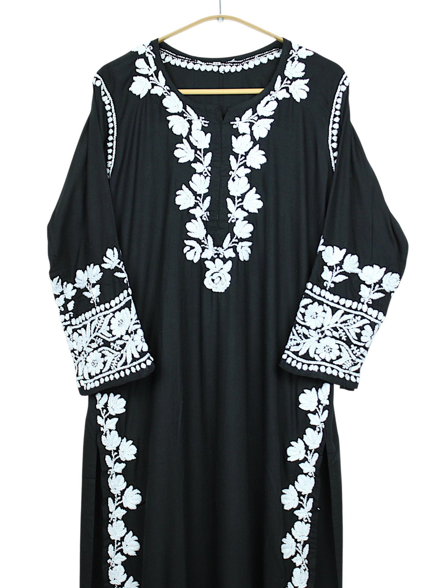 HERA BLACK & WHITE MODAL PREMIUM KURTA SET