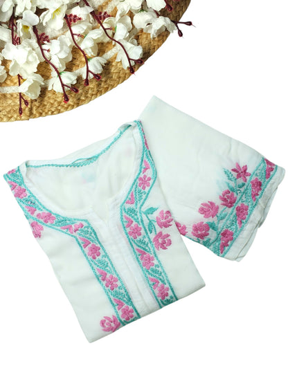 ALINA WHITE MODAL PREMIUM KURTA SET
