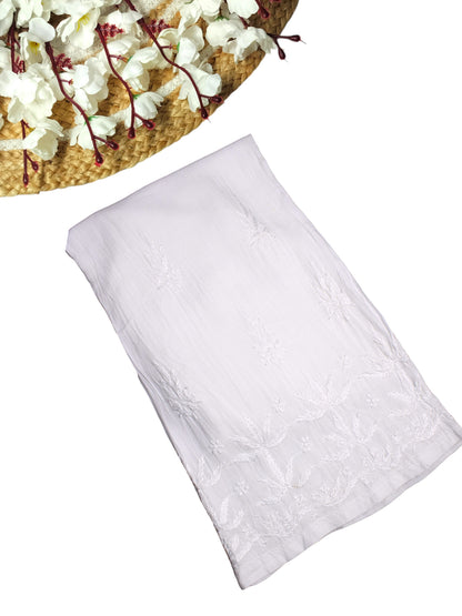 CHIKANKARI RAYON PALAZZO (DESIGN-1)
