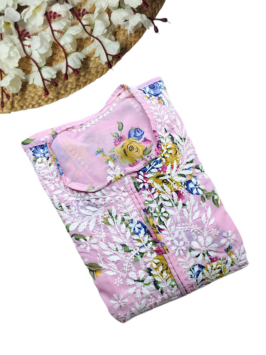 INAYA PINK GEORGETTE DRESS