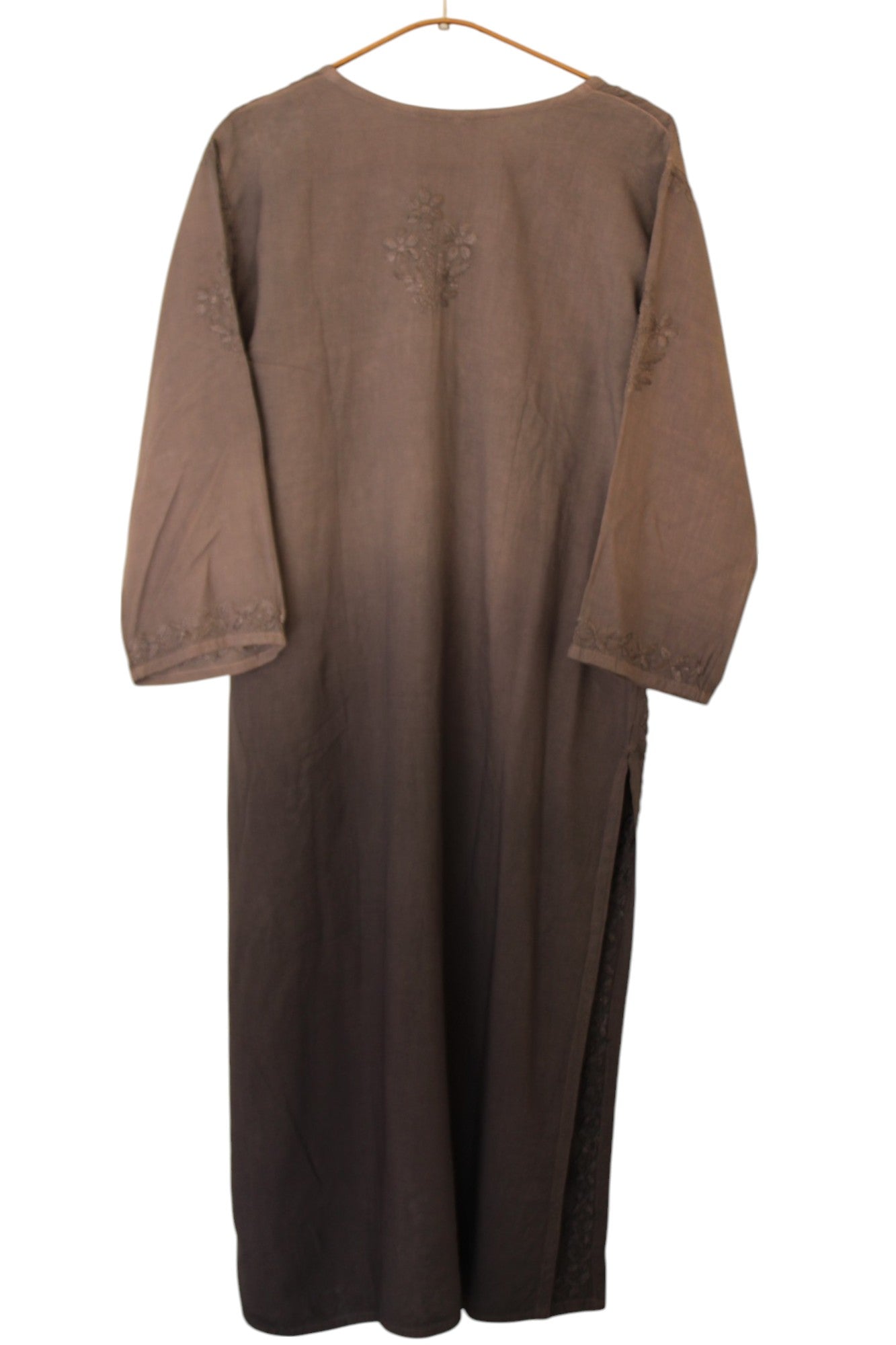GREY DUAL SHADE RAYON KURTA PALAZZO SET