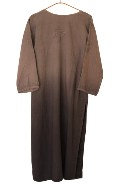 GREY DUAL SHADE RAYON KURTA PALAZZO SET