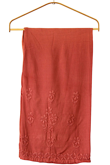 RUSTY BROWN DUAL SHADE RAYON KURTA PALAZZO SET