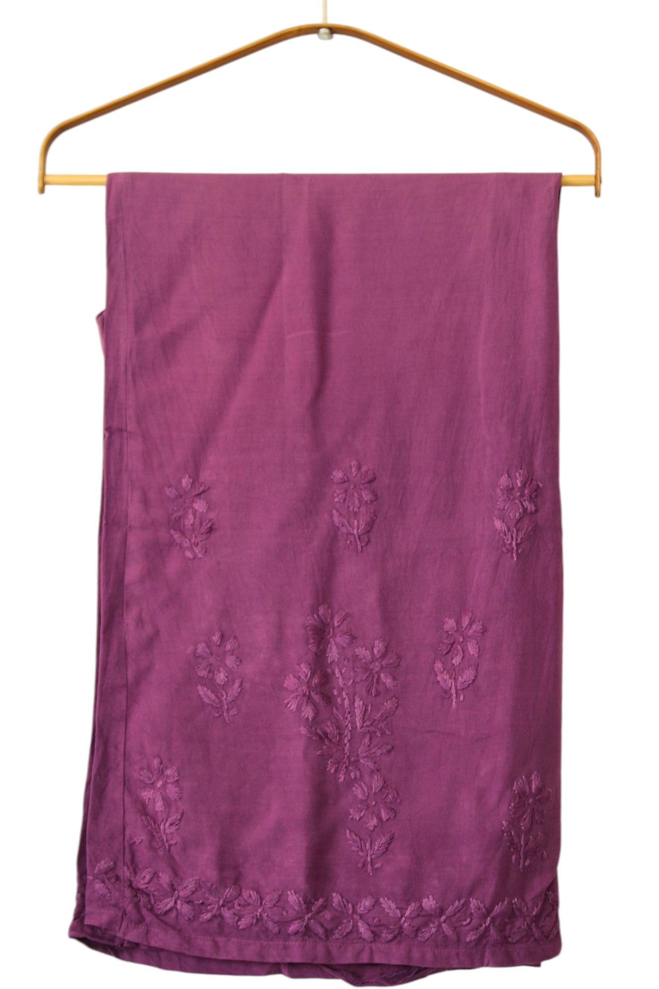 PURPLE DUAL SHADE RAYON KURTA PALAZZO SET