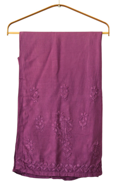 PURPLE DUAL SHADE RAYON KURTA PALAZZO SET
