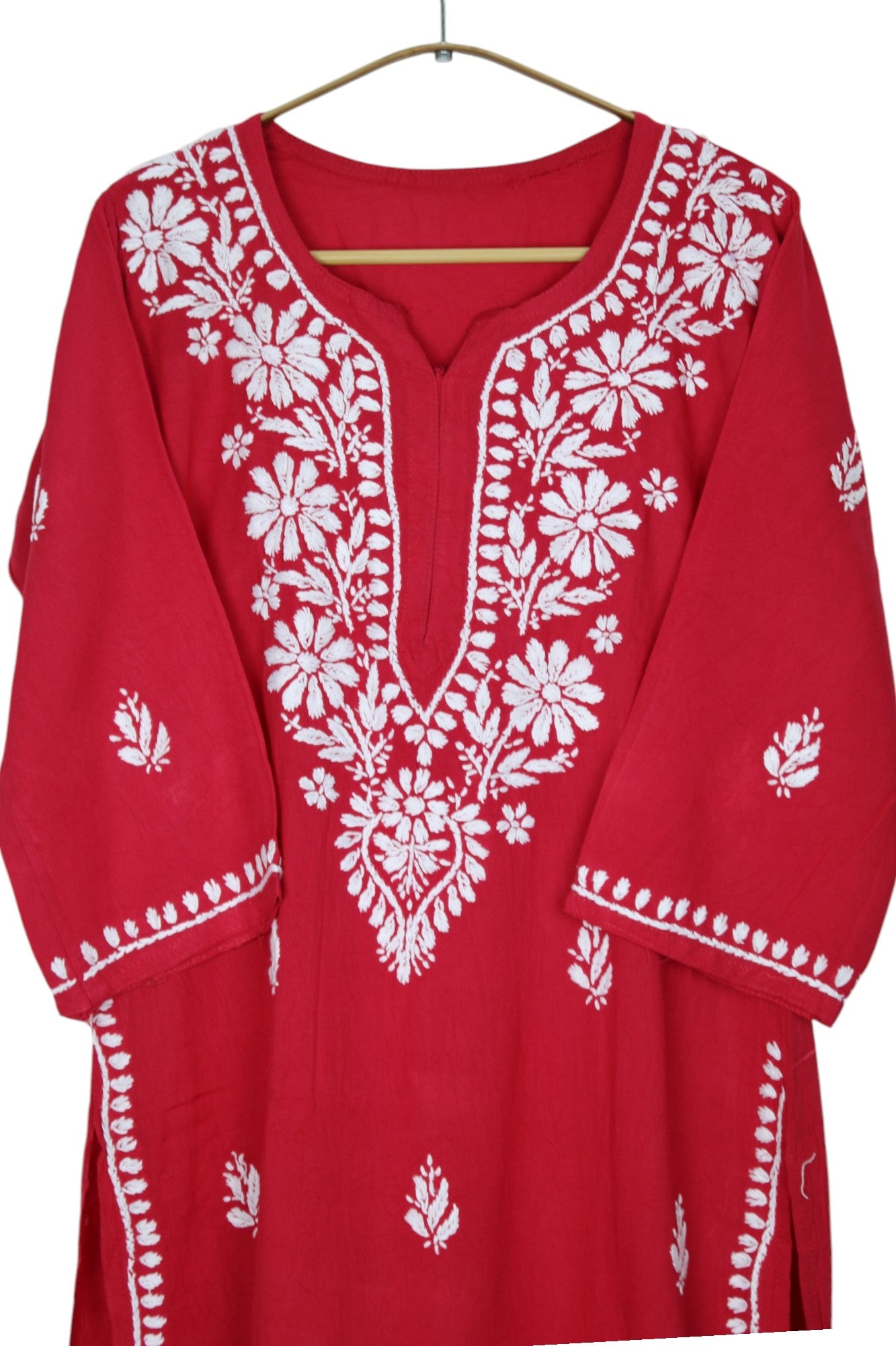 HOOR RANI PINK LONG RAYON KURTA