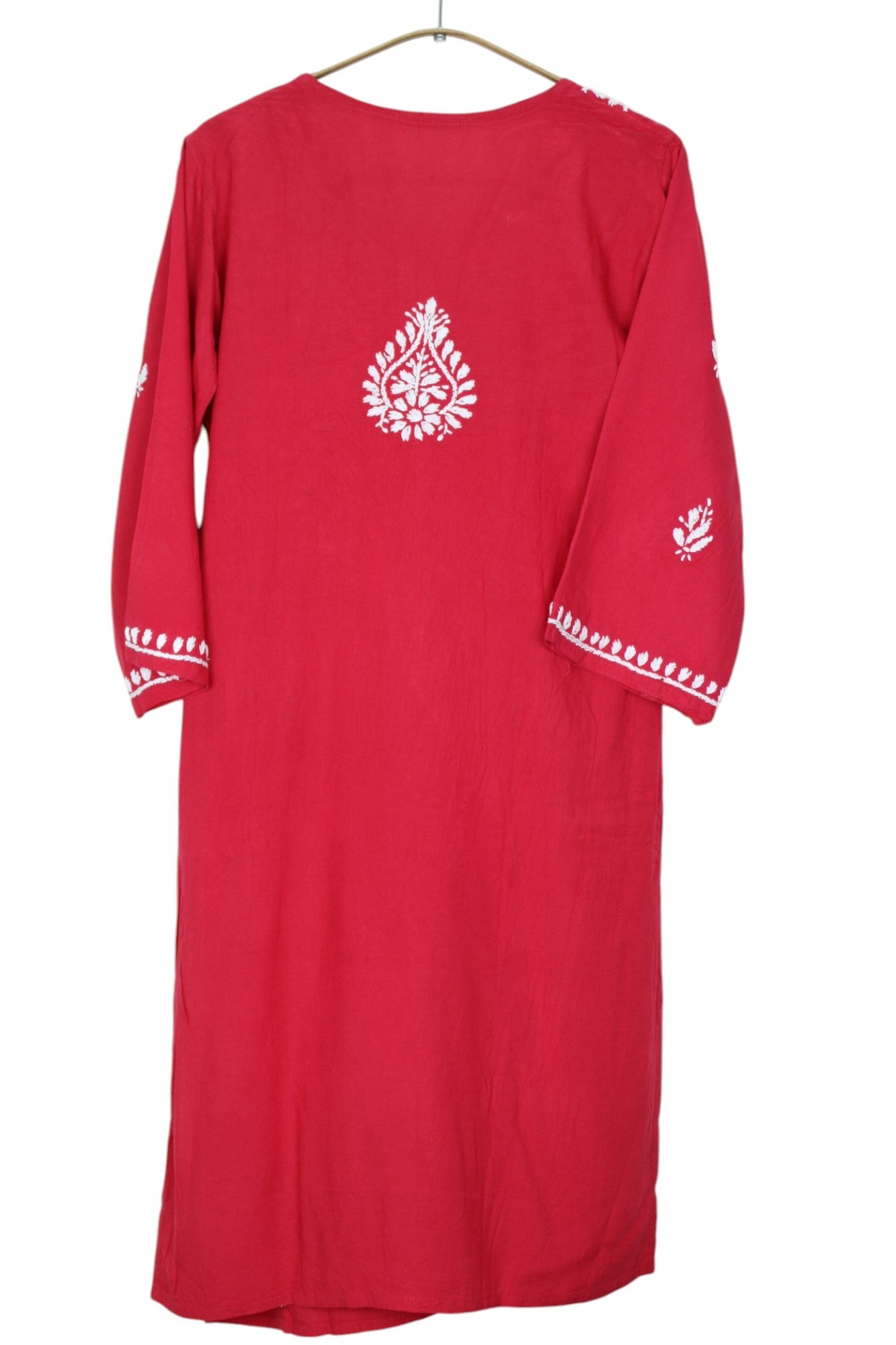 HOOR RANI PINK LONG RAYON KURTA
