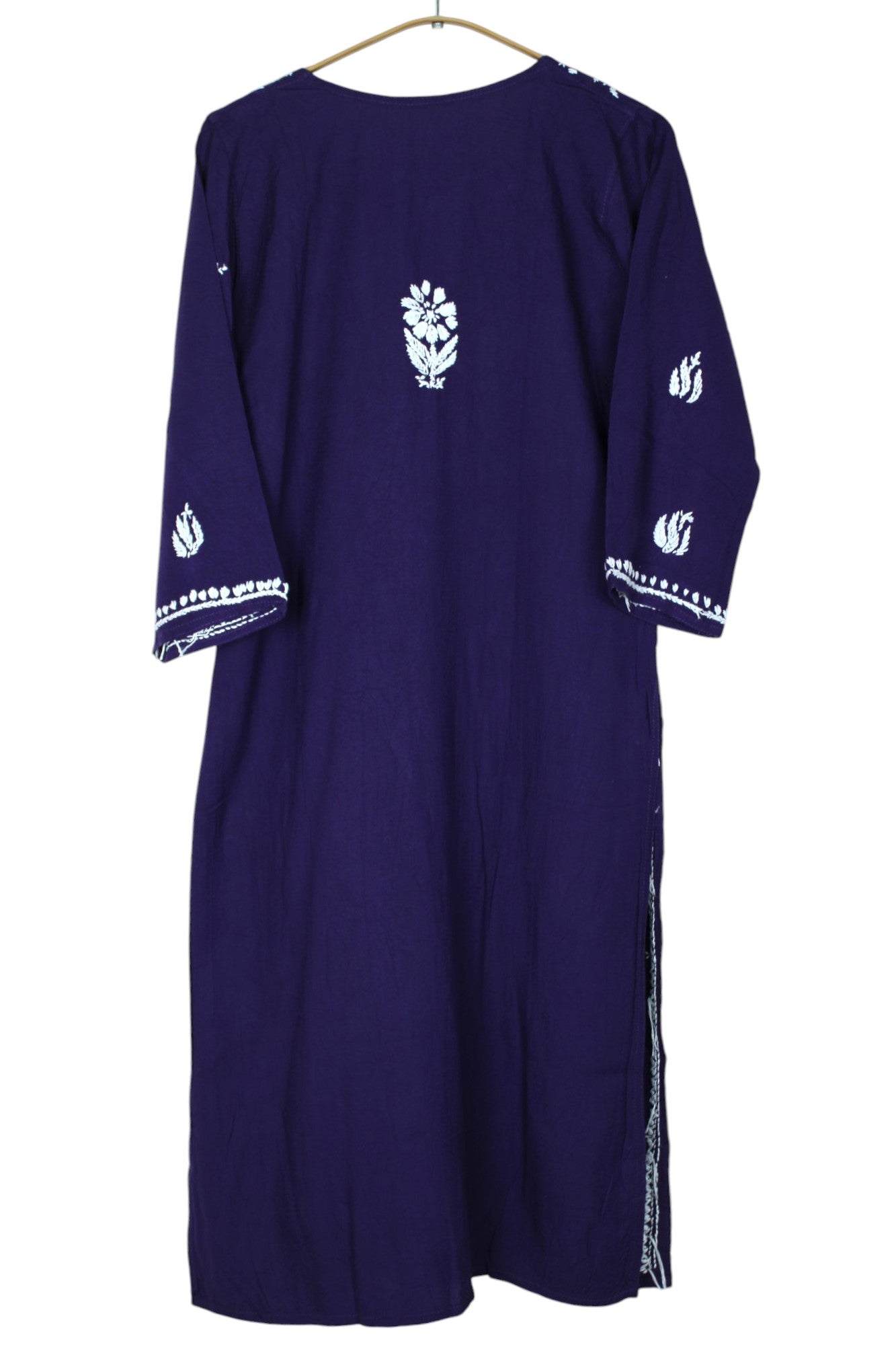 HOOR PURPLE LONG RAYON KURTA