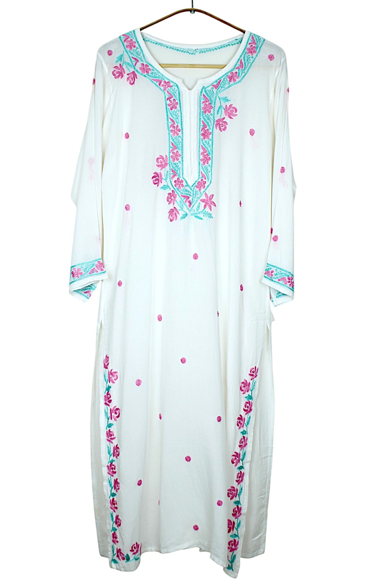 ALINA WHITE MODAL PREMIUM KURTA SET