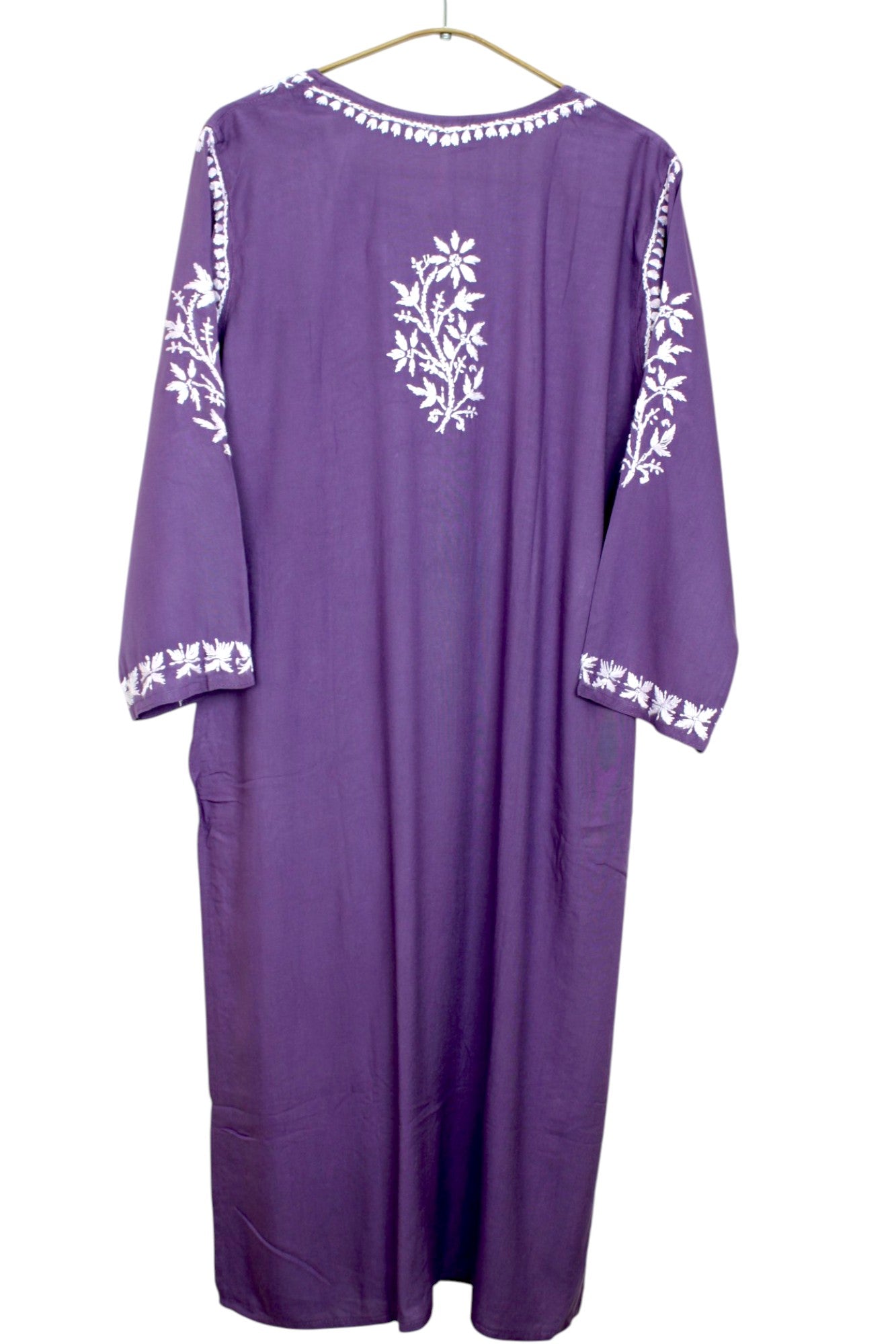 LILY PURPLE LONG RAYON KURTA
