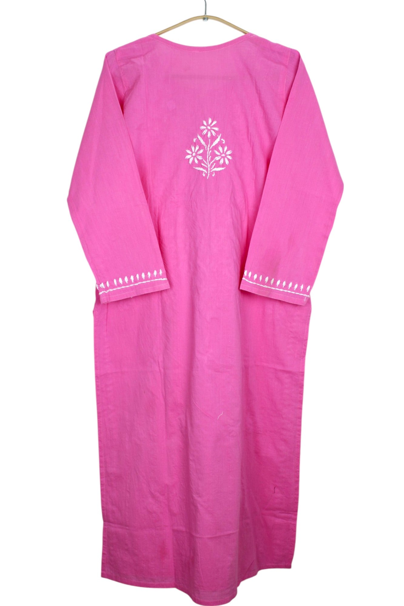 AYAT BABY PINK COTTON LONG KURTA