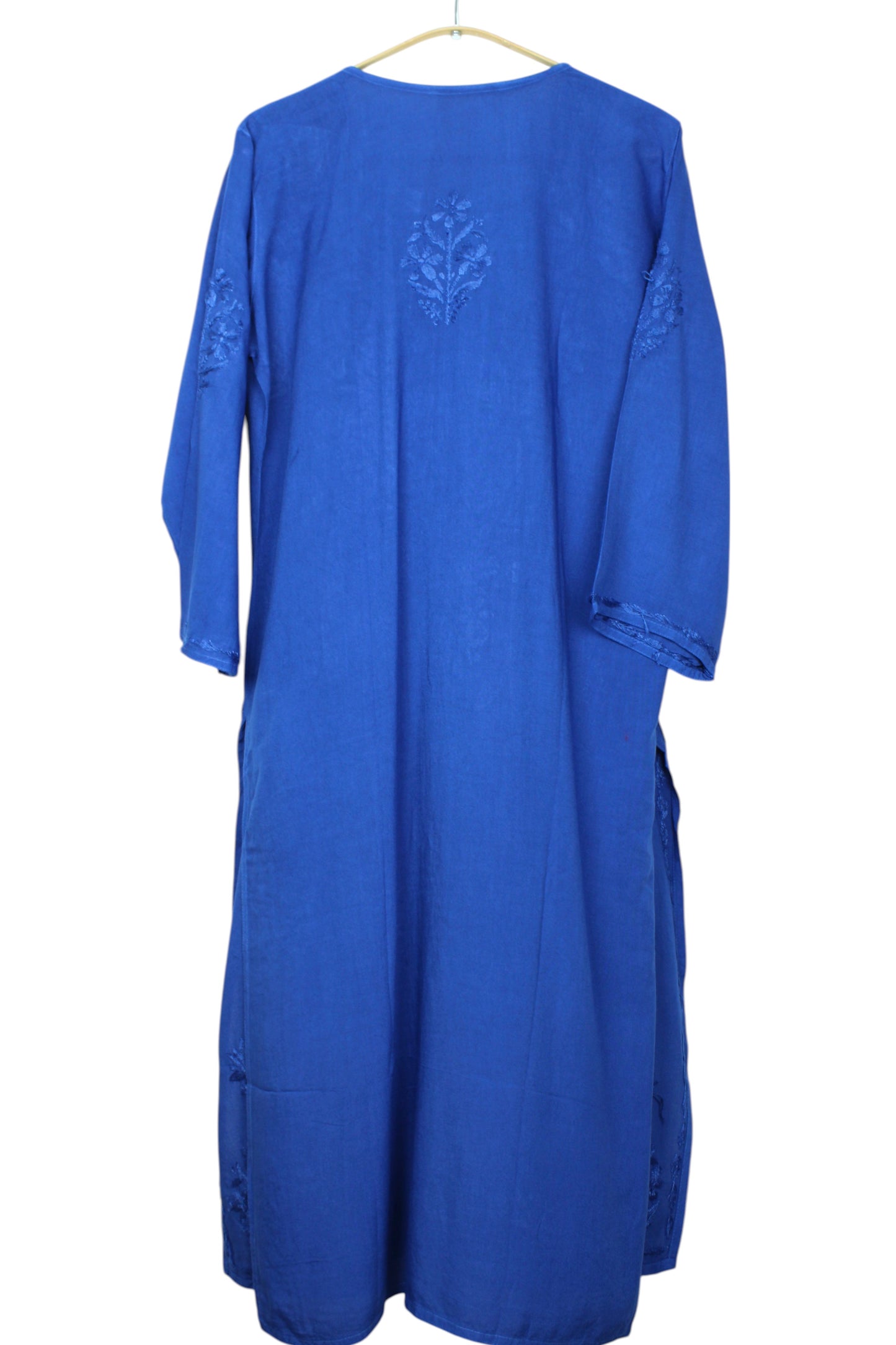 MEHER NAVY BLUE RAYON LONG KURTA
