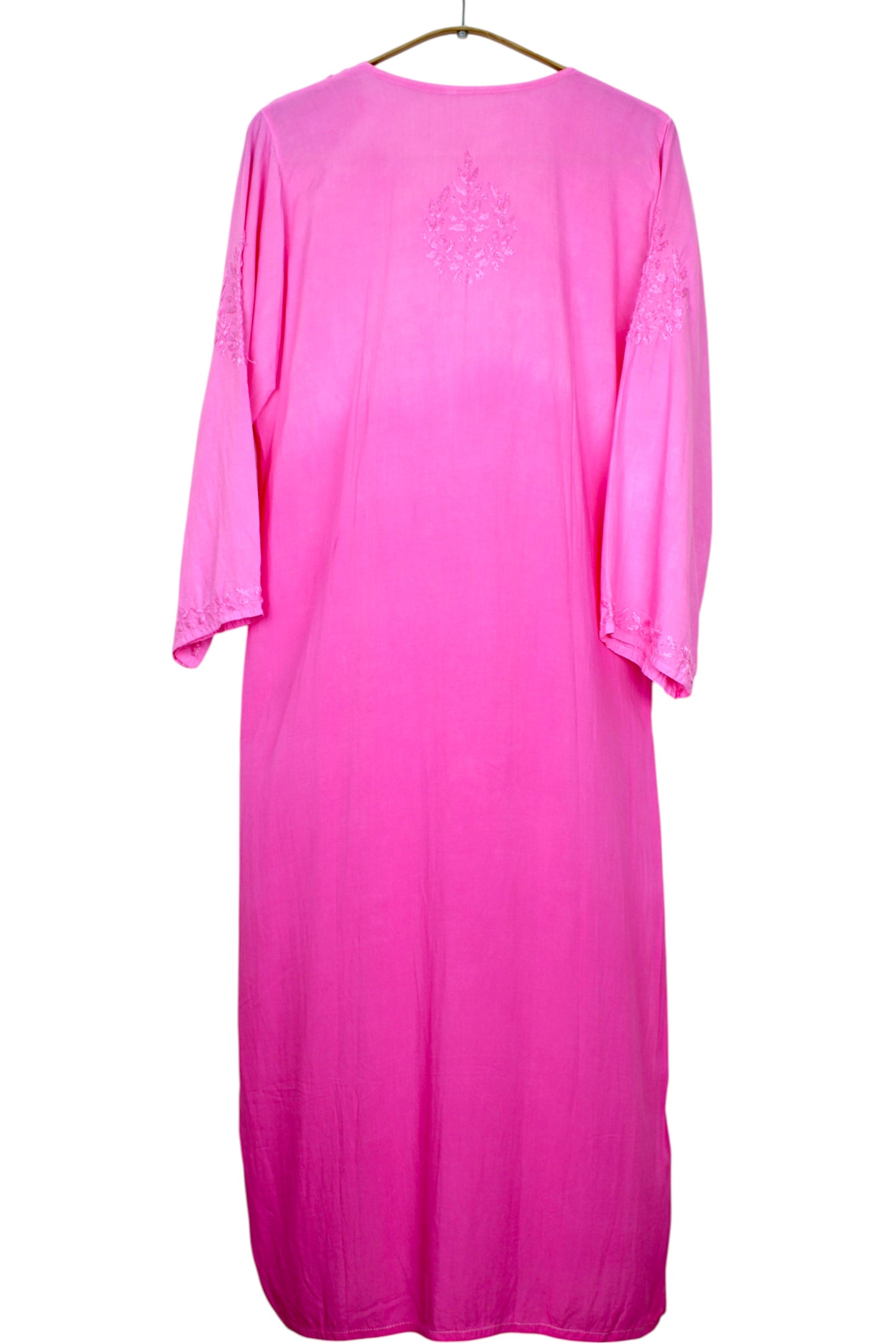 HUDA PINK DUAL SHADE MODAL LONG KURTA
