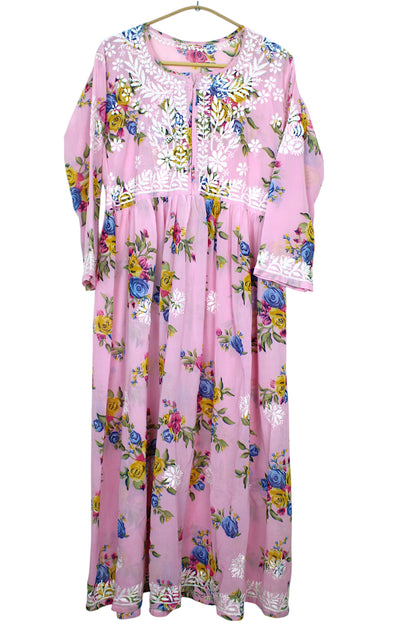 INAYA PINK GEORGETTE DRESS