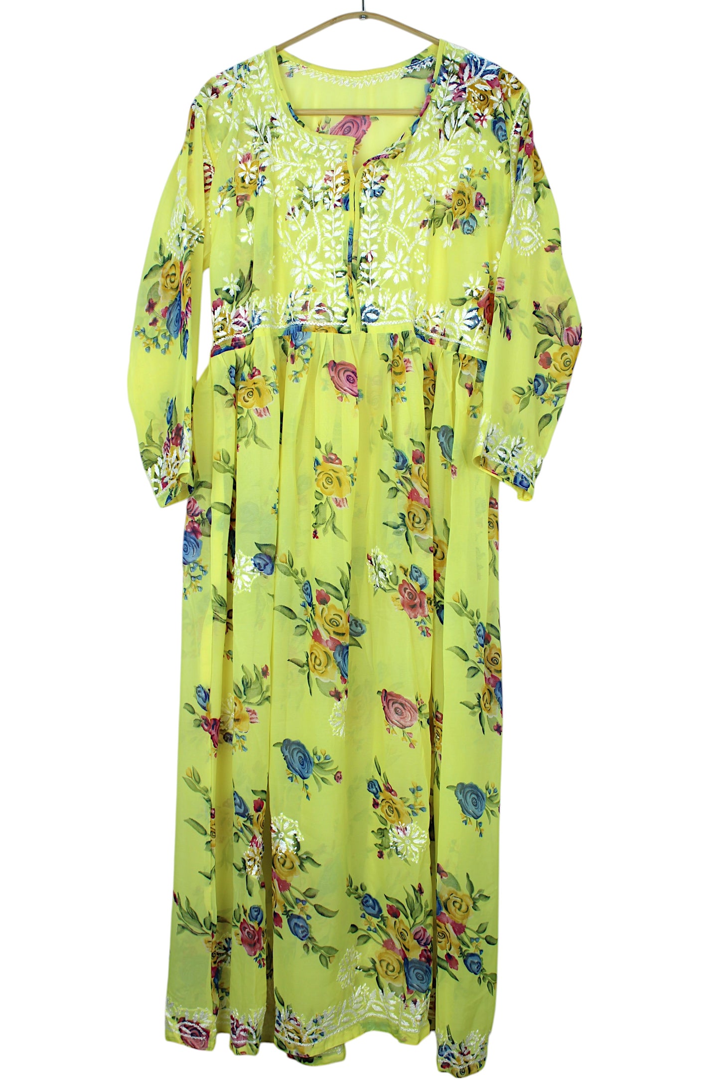 INAYA YELLOW GEORGETTE DRESS