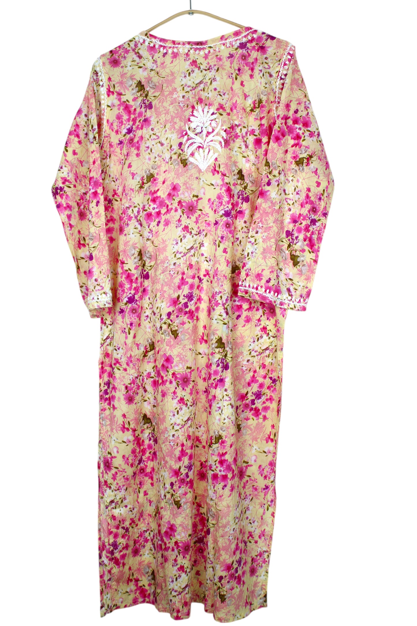 AIRA PINK MULMUL LONG KURTA