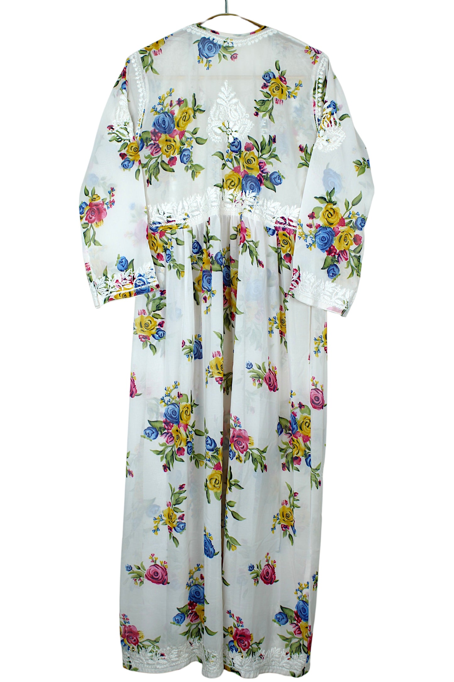 INAYA WHITE GEORGETTE DRESS