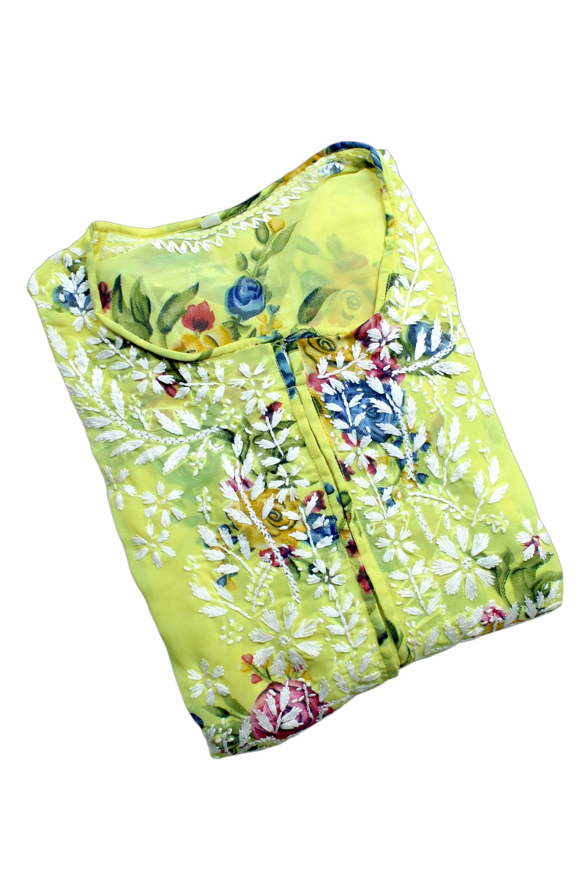 INAYA YELLOW GEORGETTE DRESS