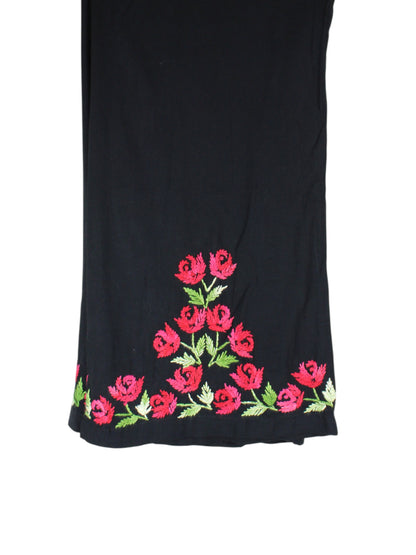IRINA BLACK & ROSE RED PREMIUM RAYON KURTA SET