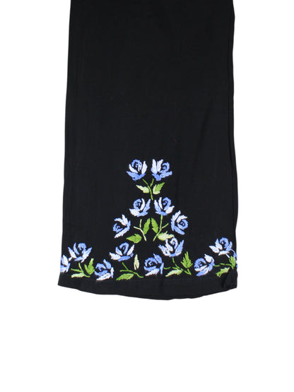 IRINA BLACK & LEVENDER PREMIUM RAYON KURTA SET
