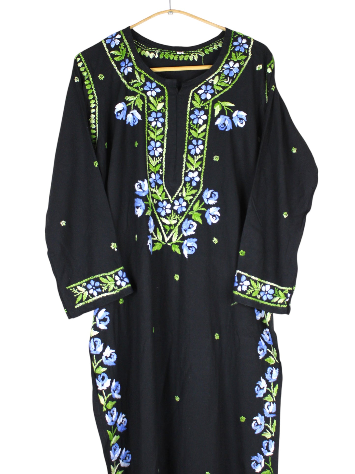 IRINA BLACK & LEVENDER PREMIUM RAYON KURTA SET