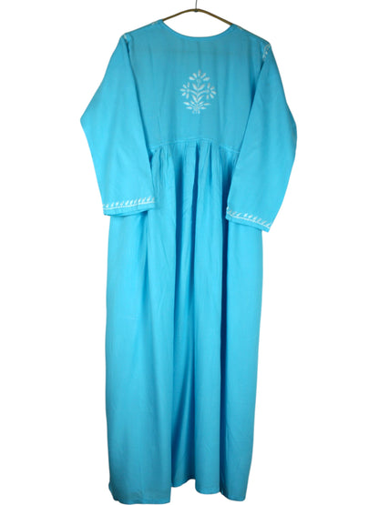 ZAREEN RAYON SKY BLUE GOWN