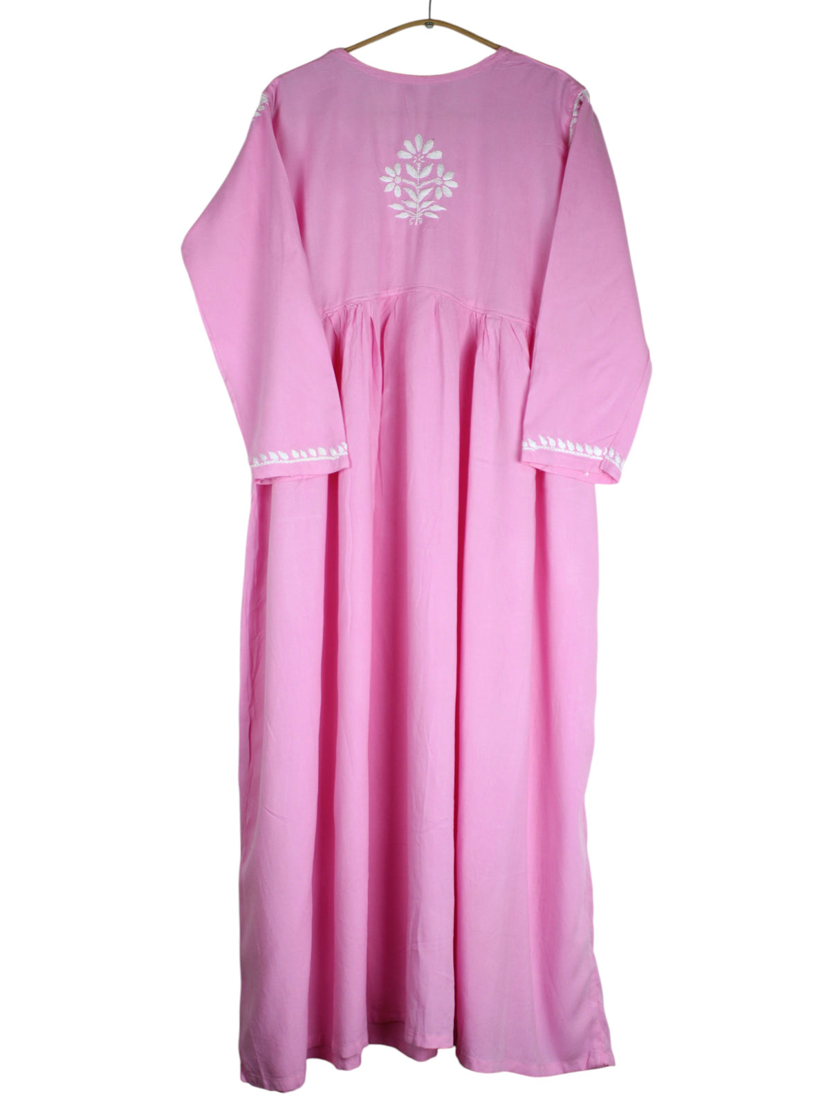 ZAREEN RAYON BABY PINK GOWN