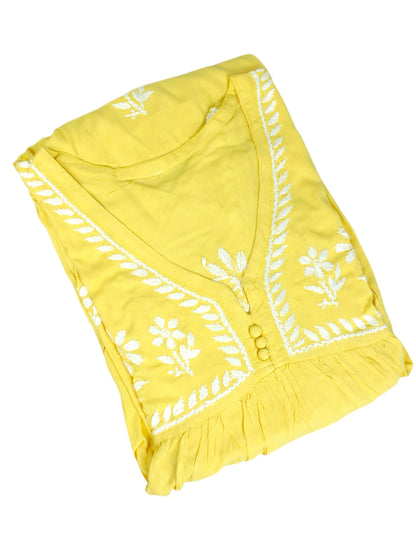 ZAREEN RAYON YELLOW GOWN