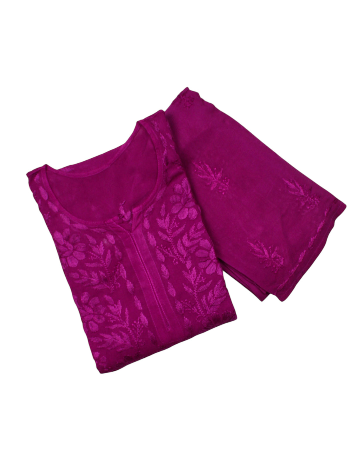 ROOH MAGENTA RAYON KURTA SET