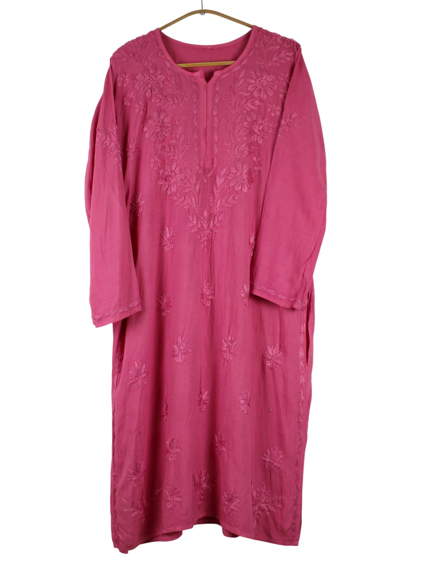 ROOH DUSTY ROSE PINK RAYON KURTA SET