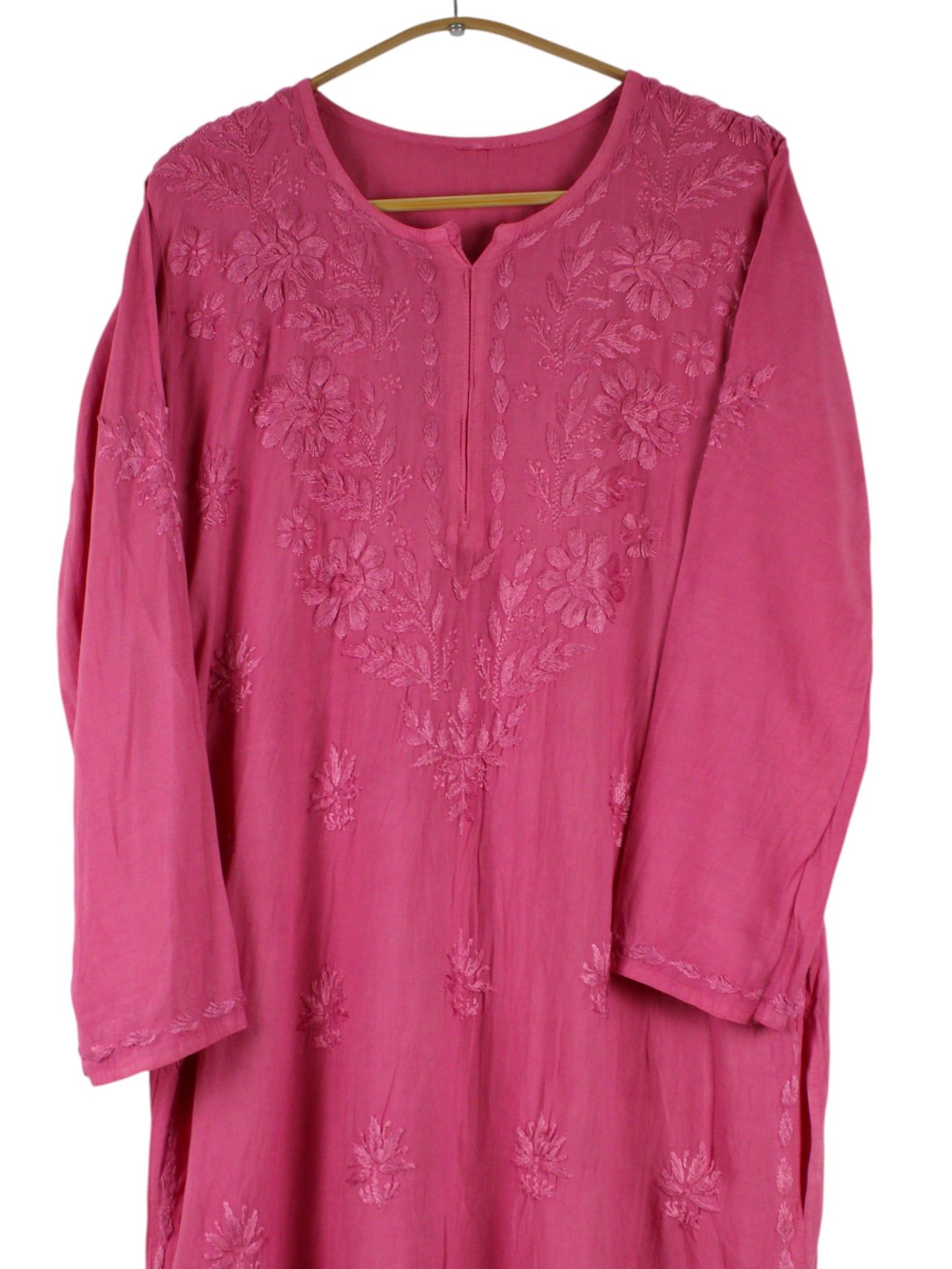 ROOH DUSTY ROSE PINK RAYON KURTA SET