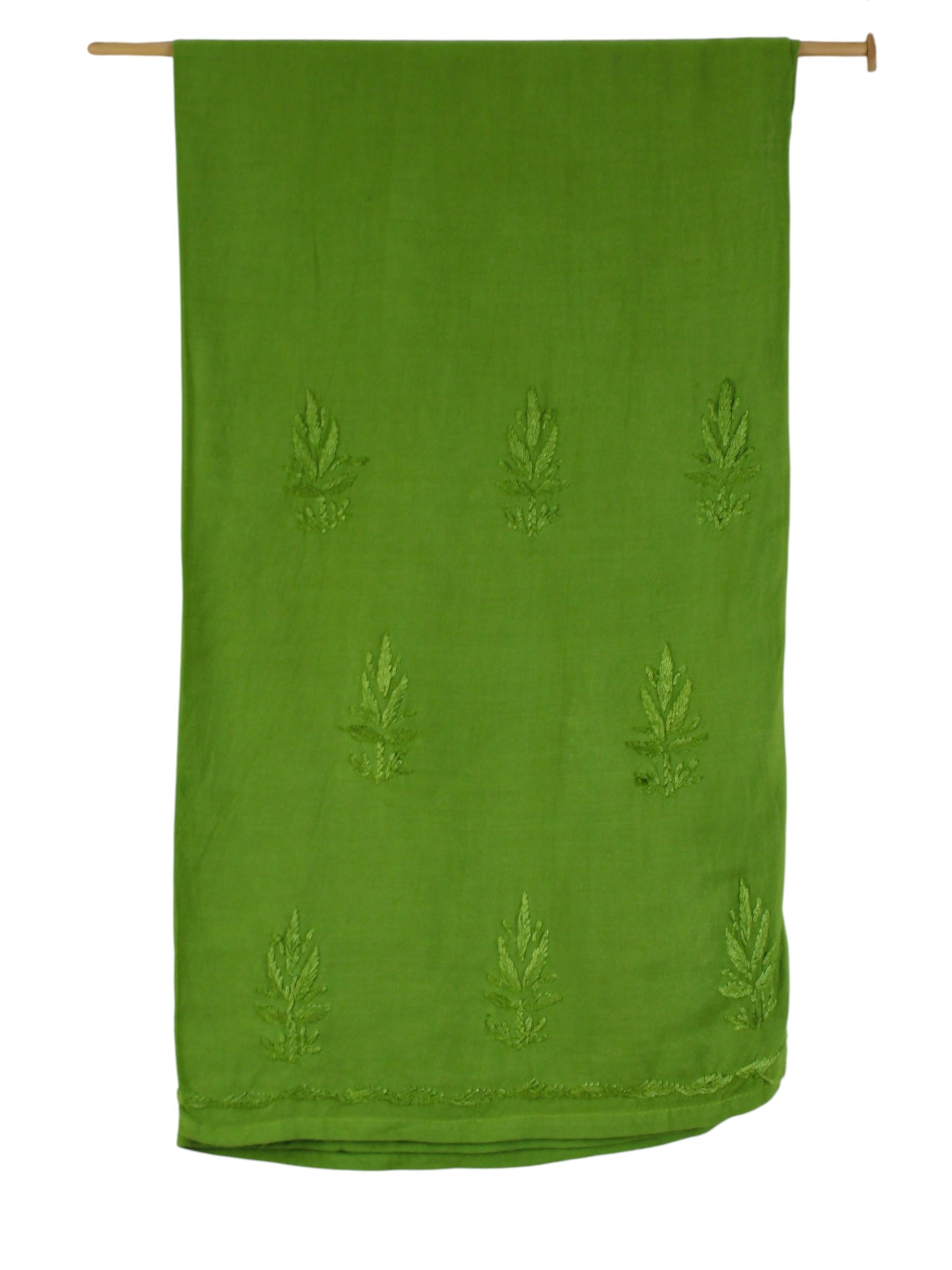 ROOH LEAF GREEN RAYON KURTA SET
