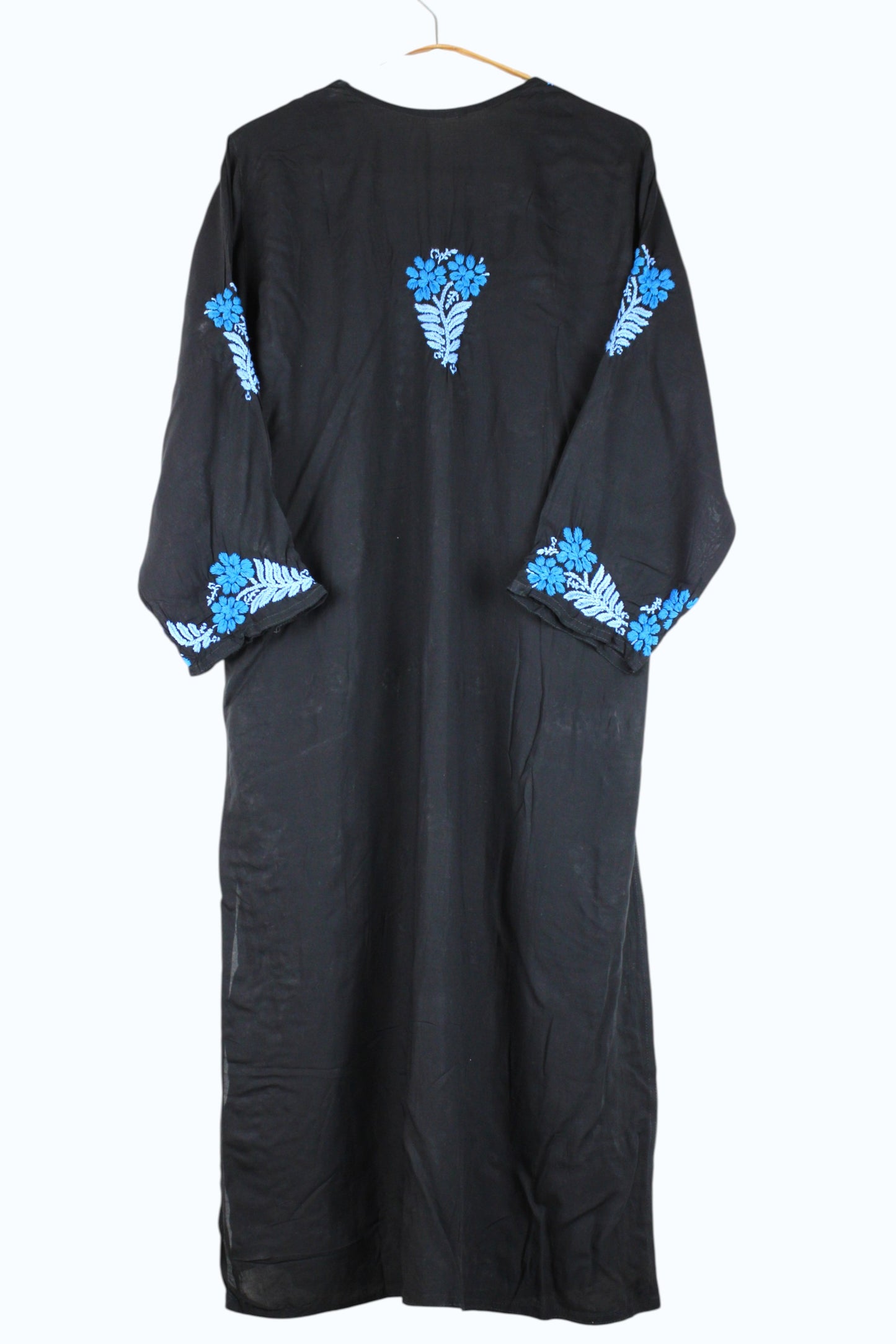 SAFIYA BLACK & BLUE MODAL LONG KURTA