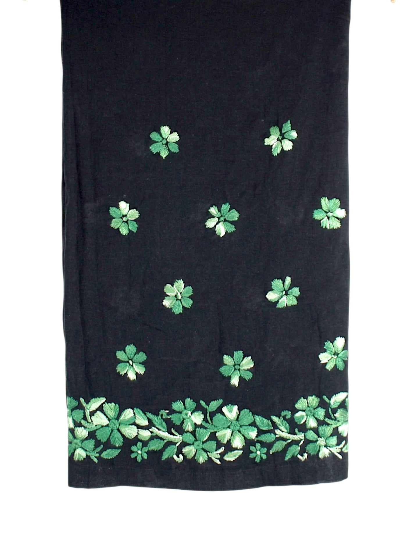 RIYA BLACK & MINT GREEN RAYON KURTA SET
