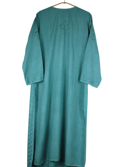 RUHAIRA SEA GREEN RAYON KURTA SET