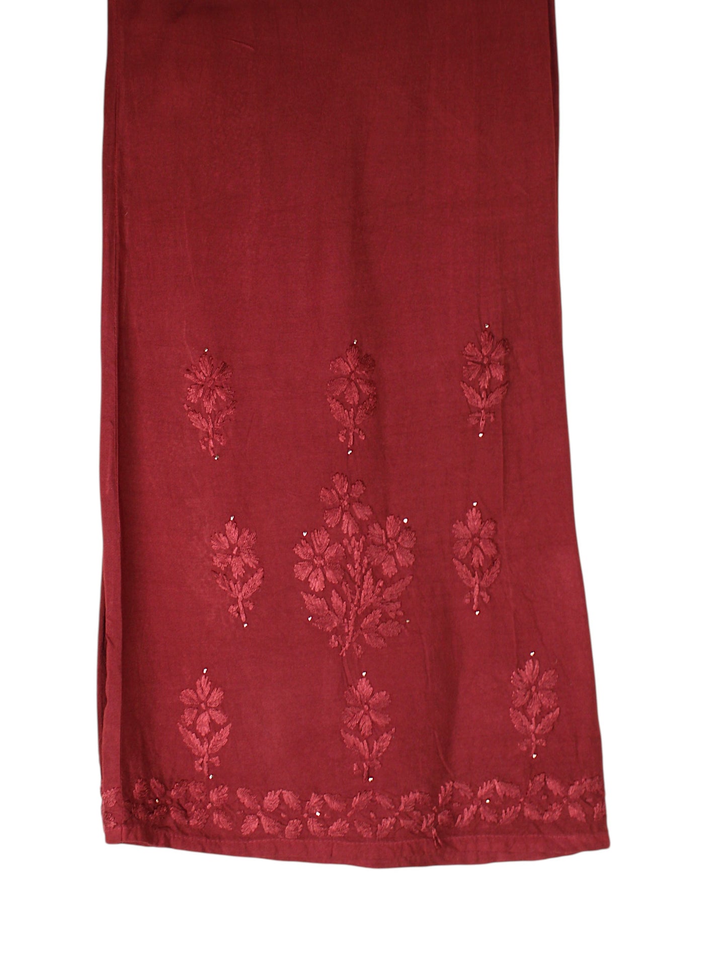 RUHAIRA RUBY RED RAYON KURTA SET