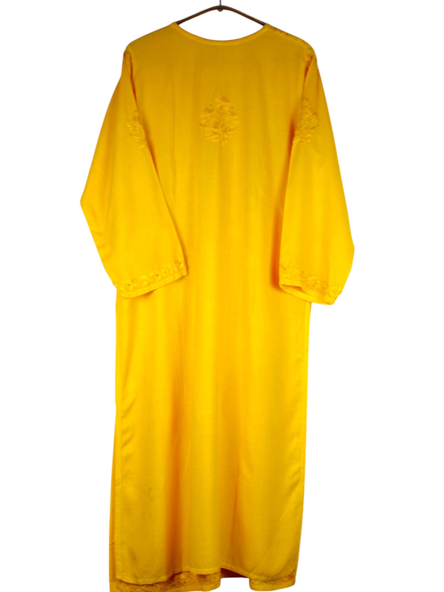 RUHAIRA YELLOW RAYON KURTA SET