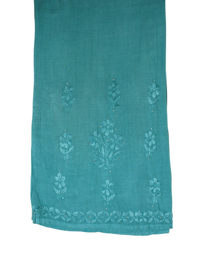 RUHAIRA SEA GREEN RAYON KURTA SET